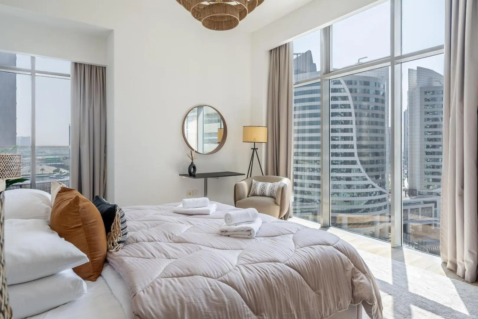 公寓 迪拜Guestready - Luxurious Accents Near Burj Khalifa公寓